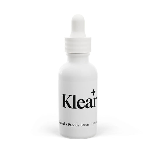Klear™ Retinol & Peptide Face Serum – 1 oz | Anti-Aging Night Defense