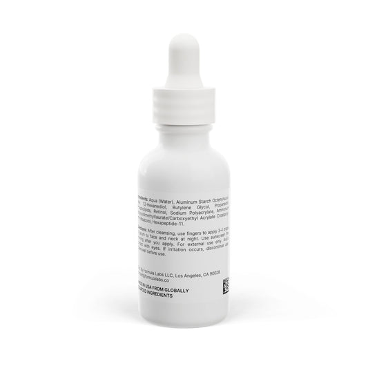 Klear™ Retinol & Peptide Face Serum – 1 oz | Anti-Aging Night Defense