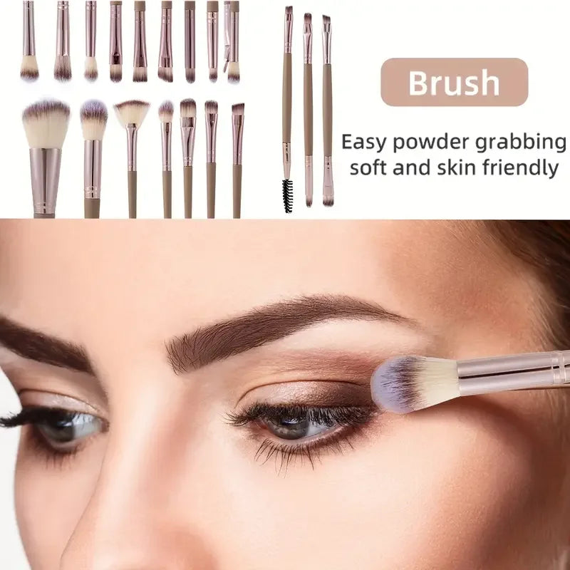20/40 Pieces Makeup Tool Set, Makeup Brush Set, Full Set of Makeup Brushes Foundation Brushes Tool Set with Face Wash Tools