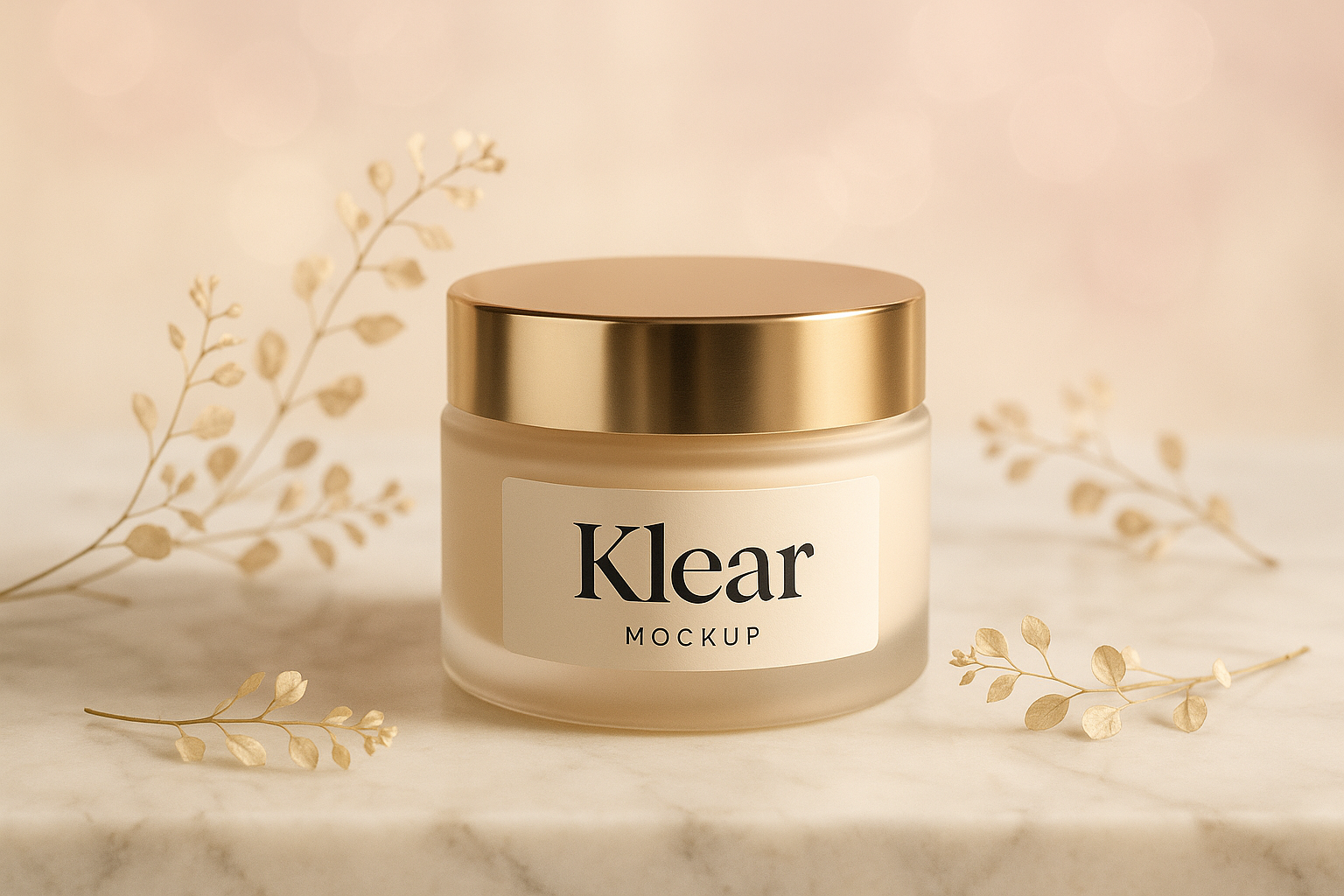beauty product with a nice background containing my logo on product